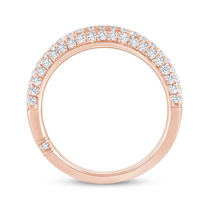 Bliss Lab-Grown Diamond Wedding Band | 1/2 ct tw | 18K Rose Gold